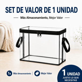 Bolsa PVC para peluches – Dustproof, con asa, paga con PayPal y ahorra $1