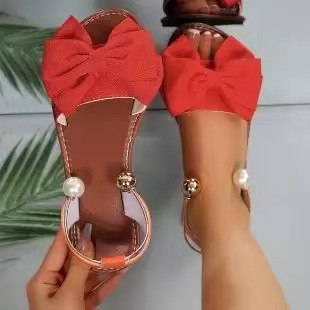 Clarks Women Bow Pearl Flat Sandals, Lightweight Comfortable Non-slip Shoes ( PayPal Checkout Save $5 ) - Image 5